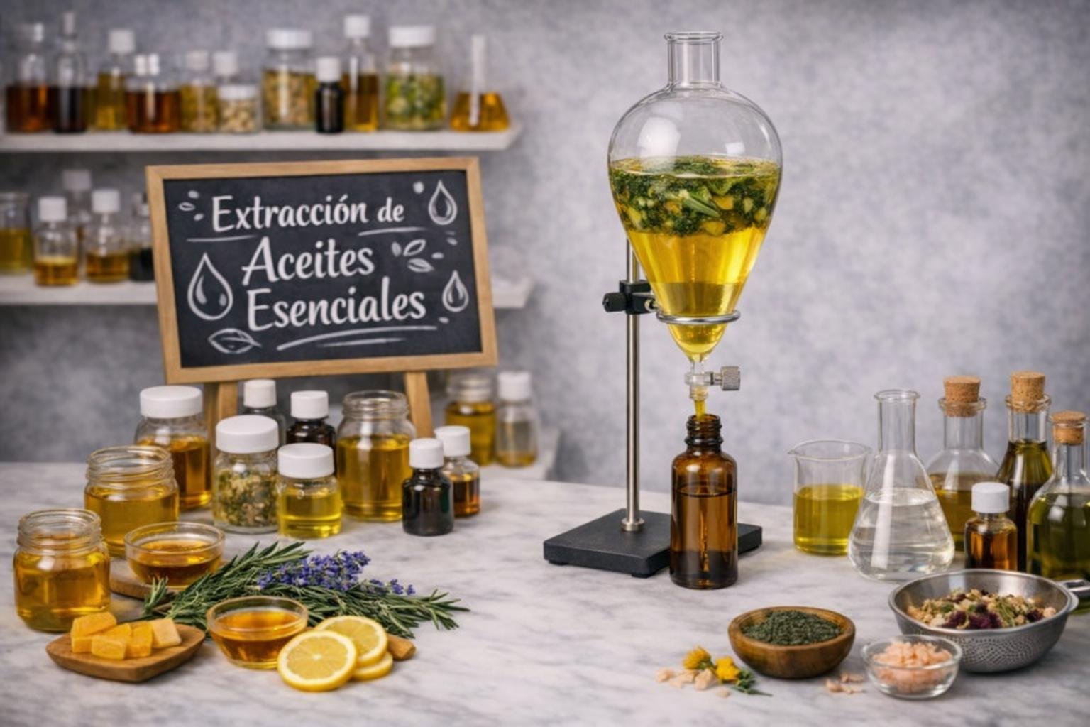 Extracción de Aceites Esenciales